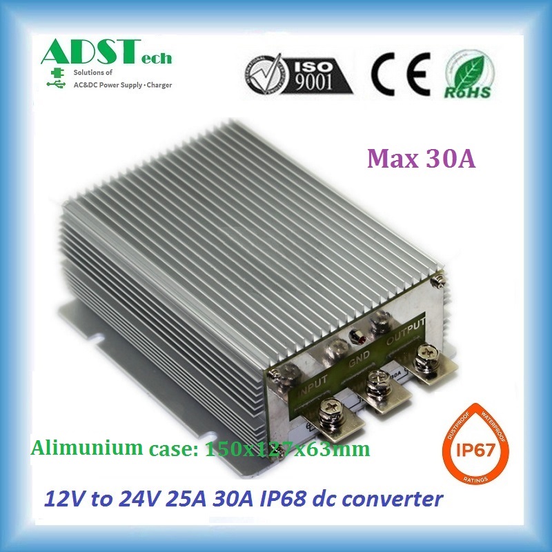 12V to 28V 5A~40A series boost DC Converter