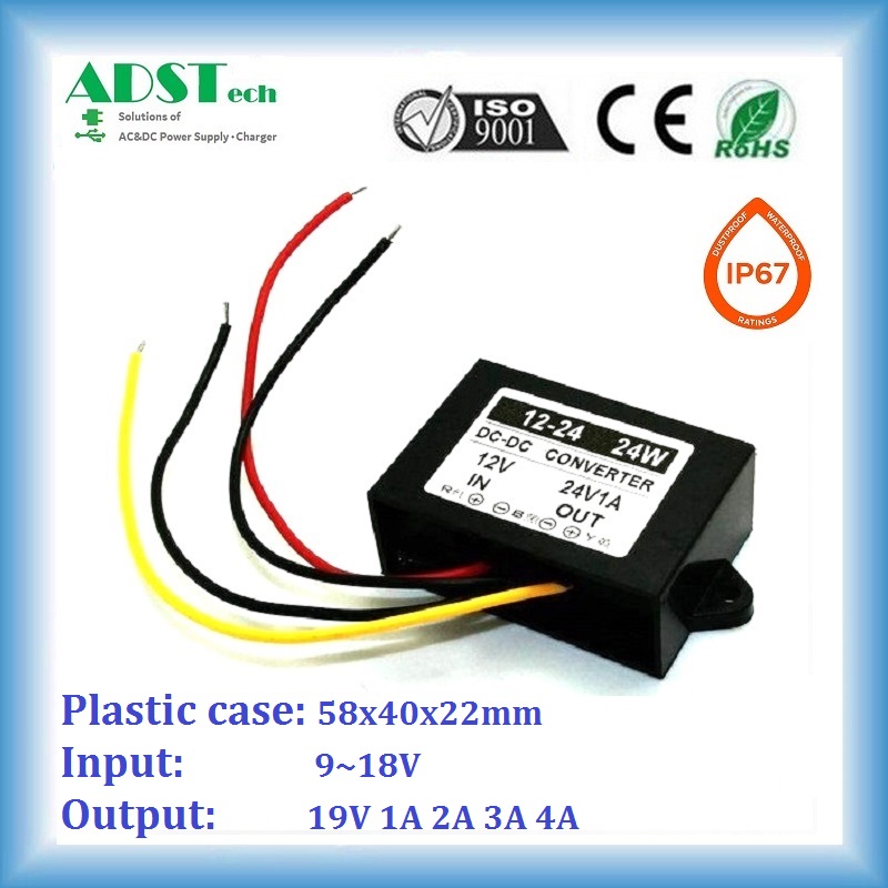 12V to 13.8V 5A~18A series boost DC Converter