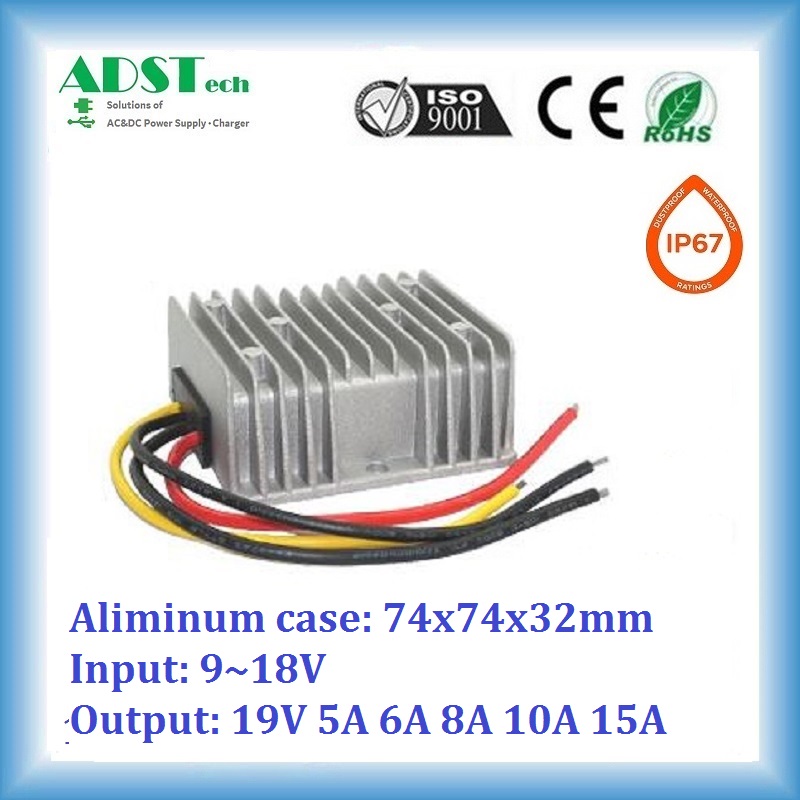 12V to 19V 3A~15A series boost DC Converter