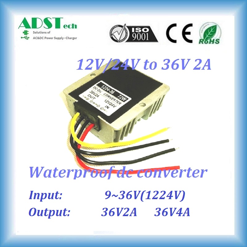 1224V to 36V 1A~4A series boost DC Converter