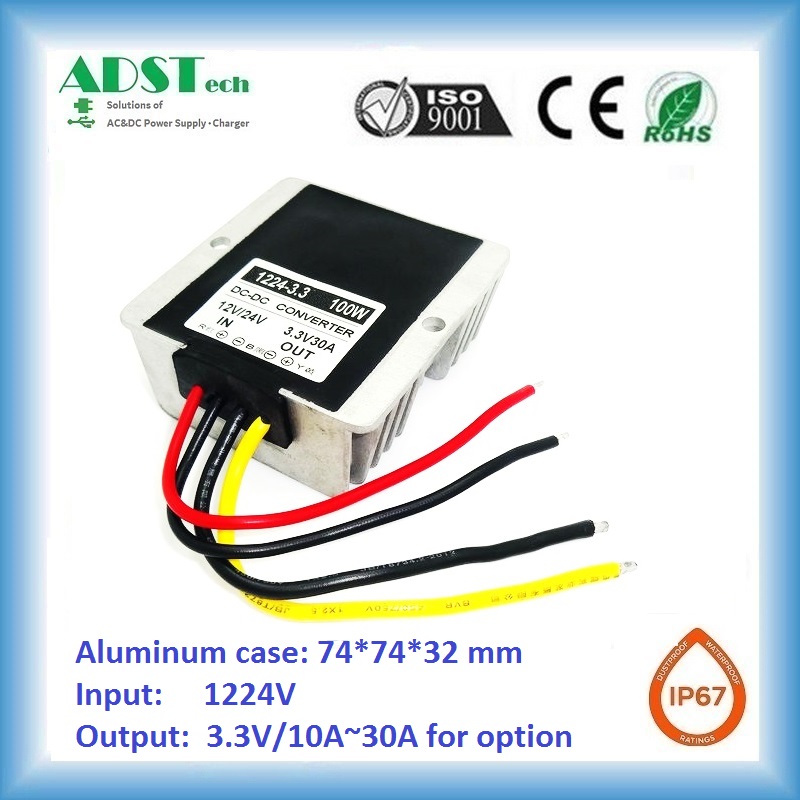 1224V to 3.3V 2A~30A series buck DC Converter