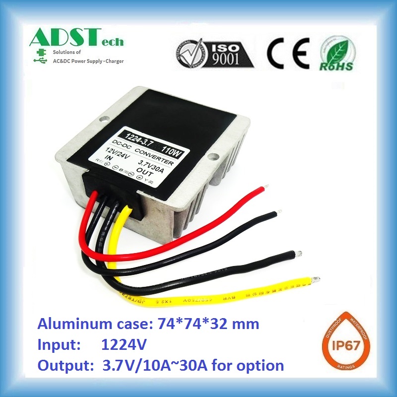 1224V to 3.7V 2A~30A series buck DC Converter