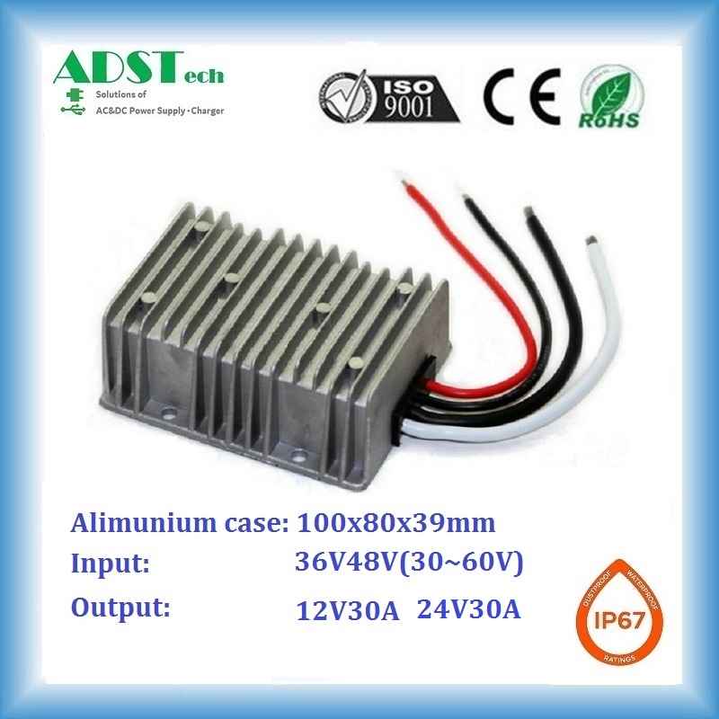 3648V to 12V 1A~60A series buck DC Converter