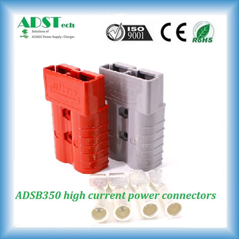 350A 600V ADSB350 dual pole high current power solar battery connector plug