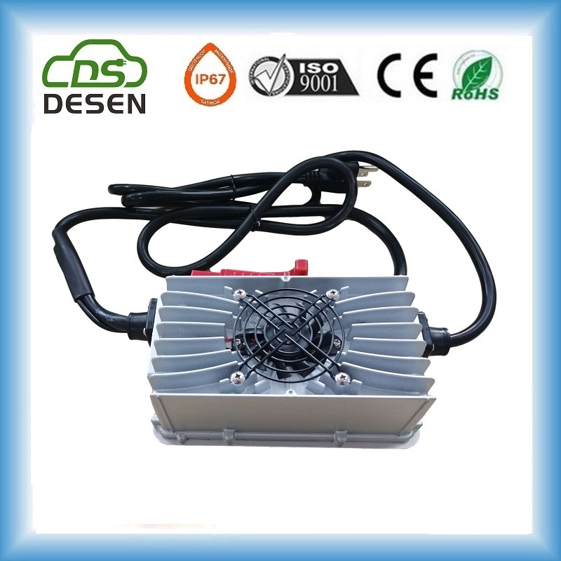 Hot Sale 750W 12V20A 24V20A 48V10A smart battery charger from China DESEN Company